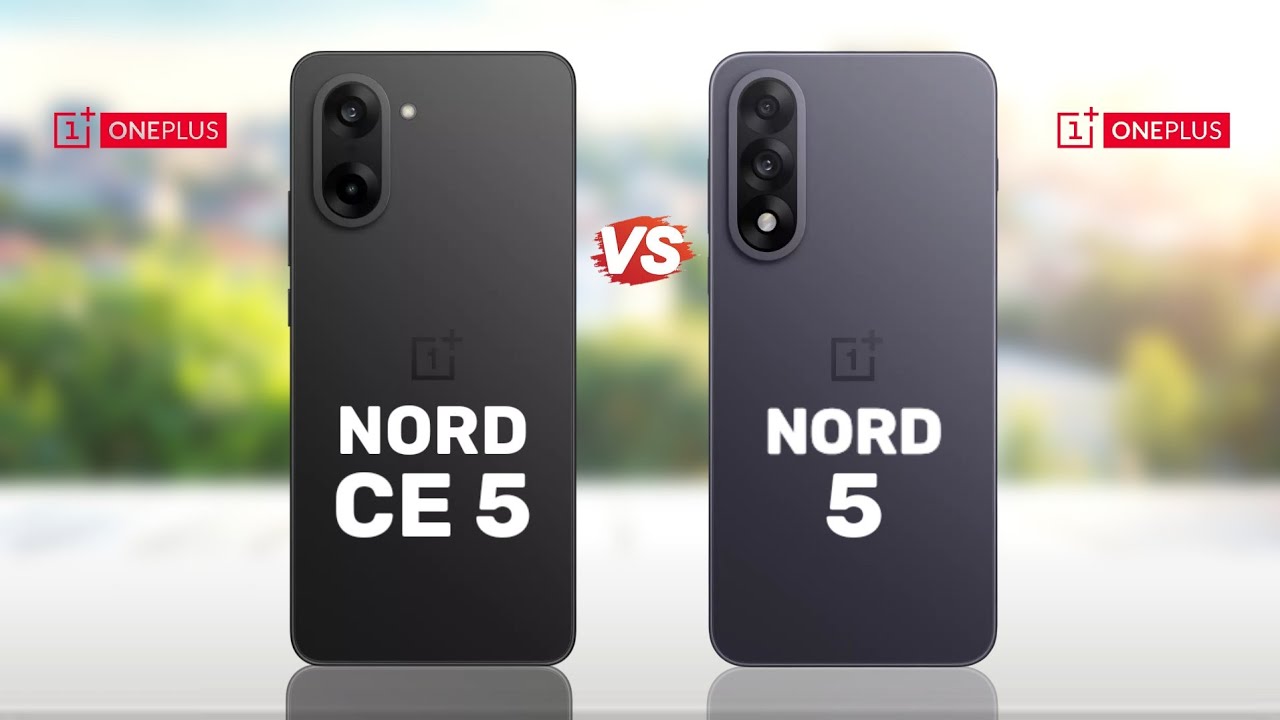 OnePlus Nord 5 vs OnePlus Nord CE5