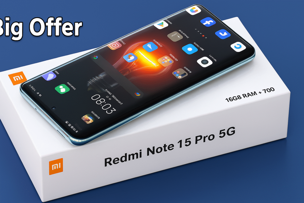 Redmi Note 15 Pro 5G: दमदार फीचर्स के साथ